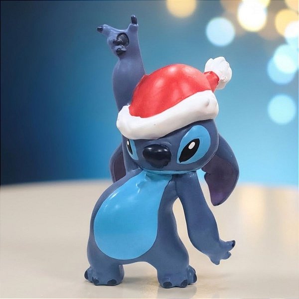 Enfeite de Natal - Stitch - 18x11cm - Disney Original - 1 unidade - Cromus - Rizzo