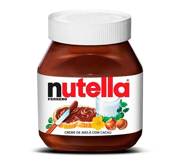 Creme de Avelã Nutella 650g Ferrero Rizzo Confeitaria