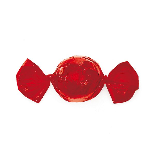 Papel Trufa 14,5x15,5cm - Vermelho - 100 unidades - Cromus