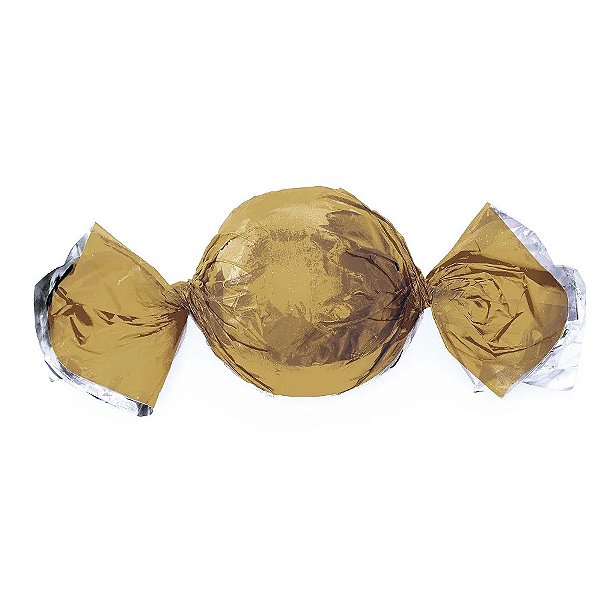Papel Trufa 14,5x15,5cm - Ouro - 100 unidades - Cromus