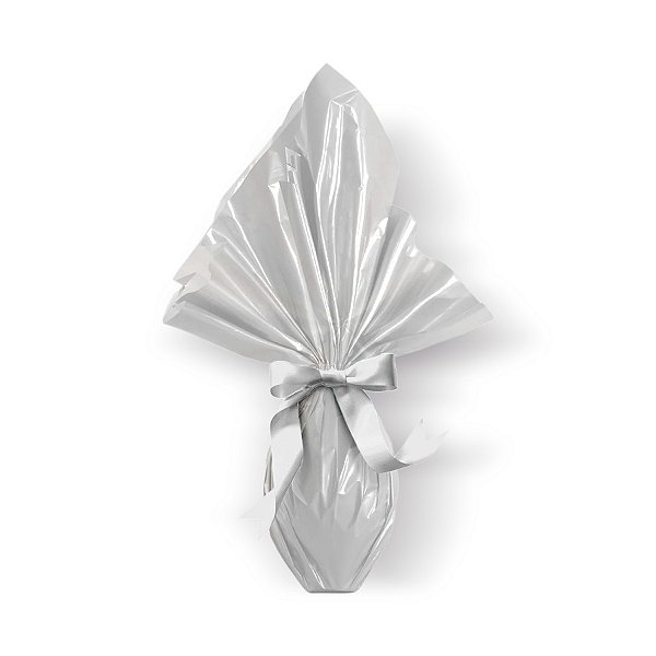 Saco Express para Ovos de Coração de - 250g a 350g - 37,5cm x 37,5cm - Incolor - 05 unidades - Cromus Páscoa - Rizzo Confeitaria