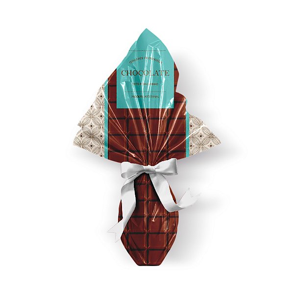 Saco Express para Ovos de 350g a 500g - 39cm x 39cm - Gourmet - 05 unidades - Cromus Páscoa - Rizzo Confeitaria