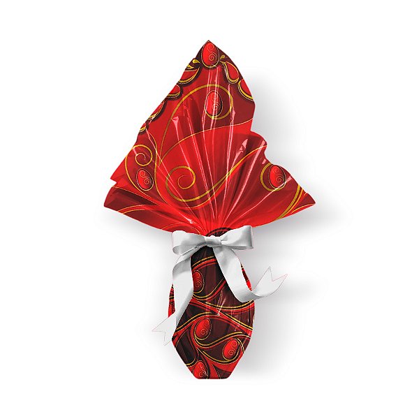 Saco Express para Ovos de 500g a 750g - 44cm x 44cm - Diplomata - 05 unidades - Cromus Páscoa - Rizzo Confeitaria
