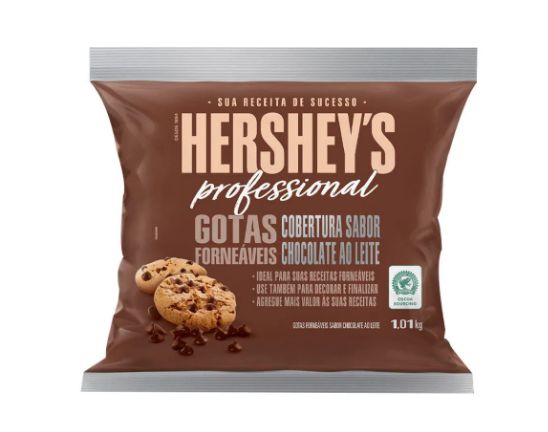 Cobertura Hershey's Profissional - Gotas Ao Leite Forneável - 1,01kg - Rizzo