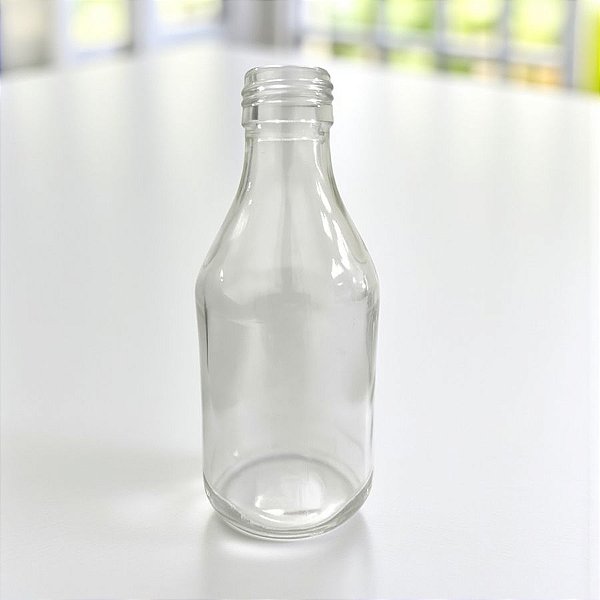 Garrafinha de Vidro Coquinho 200ml - 01 unidade - Rizzo Embalagens