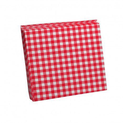 Guardanapo Xadrez Vermelho 20cm Festa Junina - 25 unidades - Kaixote - Rizzo