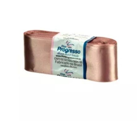 Fita de Cetim Progresso 38mm nº9 - 10m Cor 971 Chocolate - 01 unidade