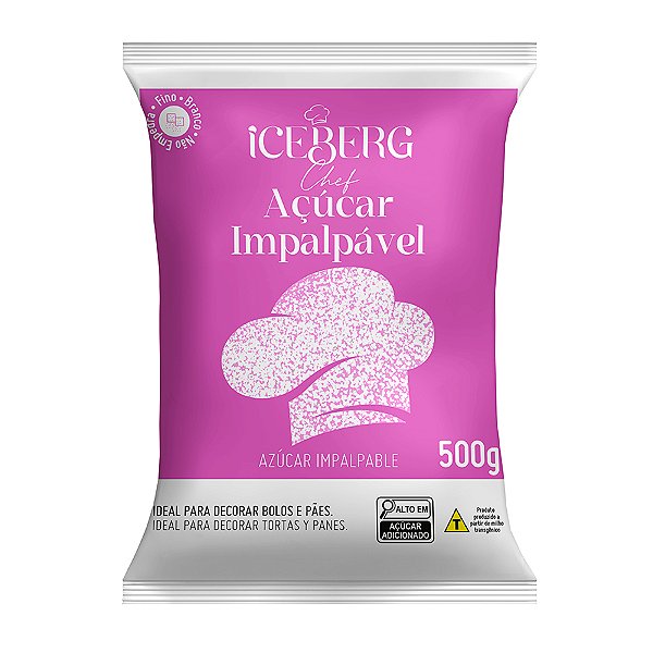 Açúcar Impalpável - 500g - Iceberg