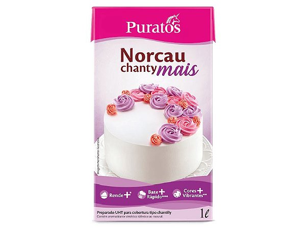 Chantilly Norcau Chantymais - 1L - Puratos - Rizzo