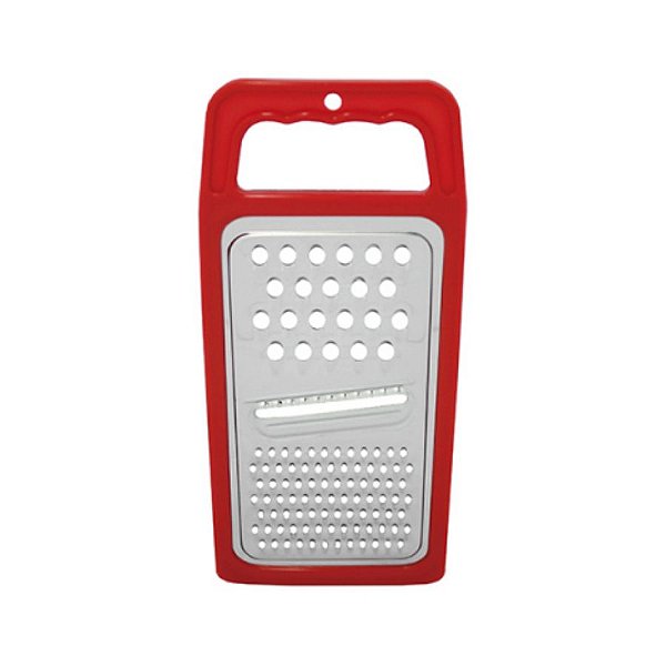 Ralador de Inox 25 cm Vermelho Cortex