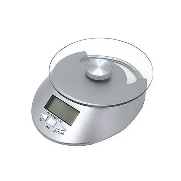 Balança Digital para cozinha de vidro 5kg Mimo - Rizzo Confeitaria