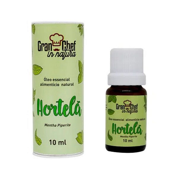 Óleo Essencial Alimentício Natural Hortelã 10ml GranChef