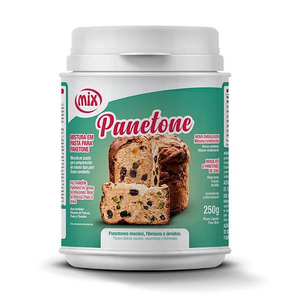 Preparo para Panetone Pasta 250g - Mix - Rizzo