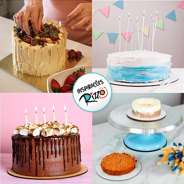 Disco para Bolos e Tortas 15 cm com 1 un. Ultrafest