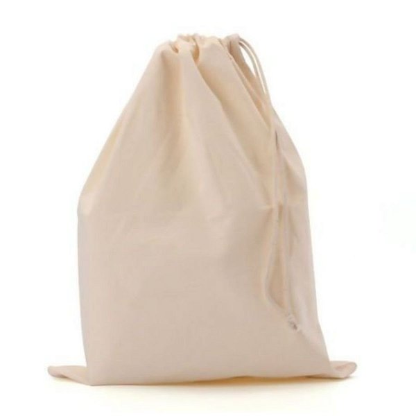 SACO ALGODÃO CRU N°7 - 29x47 C/ 5 UNIDADES