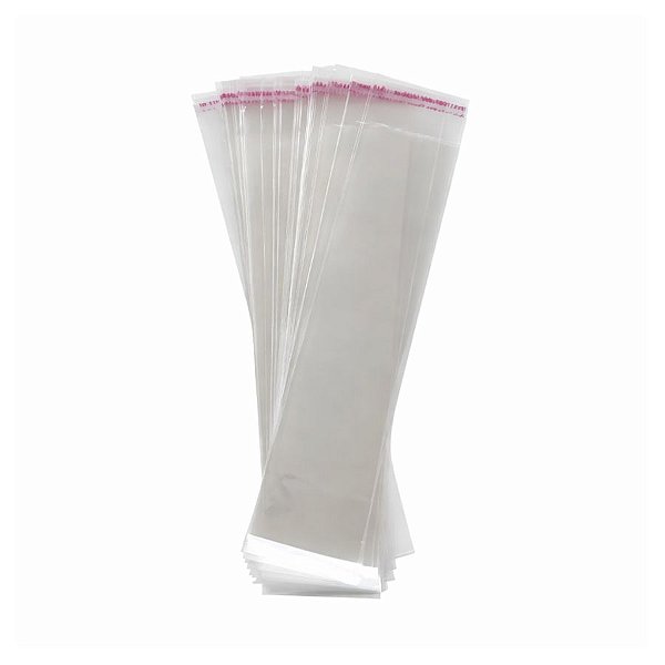 Saco Adesivado sem Furo - 4x20cm - Rizzo