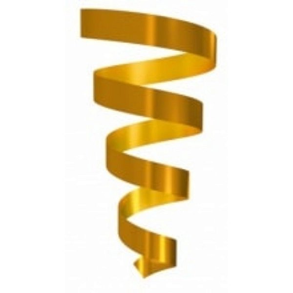 Rolo Fitilho Dourado - 5mm x 50m - EmFesta