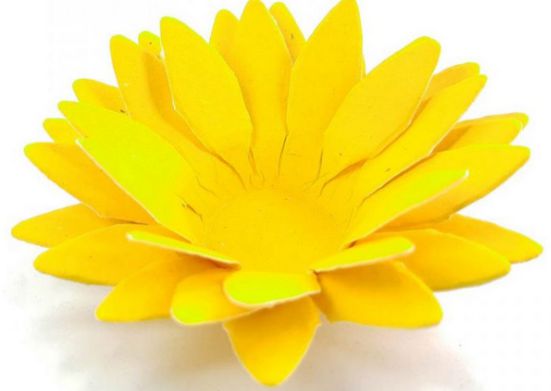 Forminha para Doces Floral Lee Colorset Amarelo Ouro - 40 unidades - Decorart