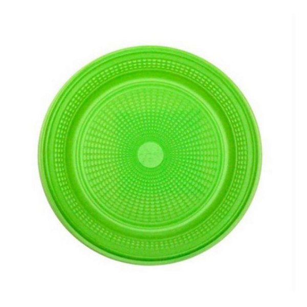 Prato Bolo Descartável 15cm Verde Claro 10 unidades Trik Trik