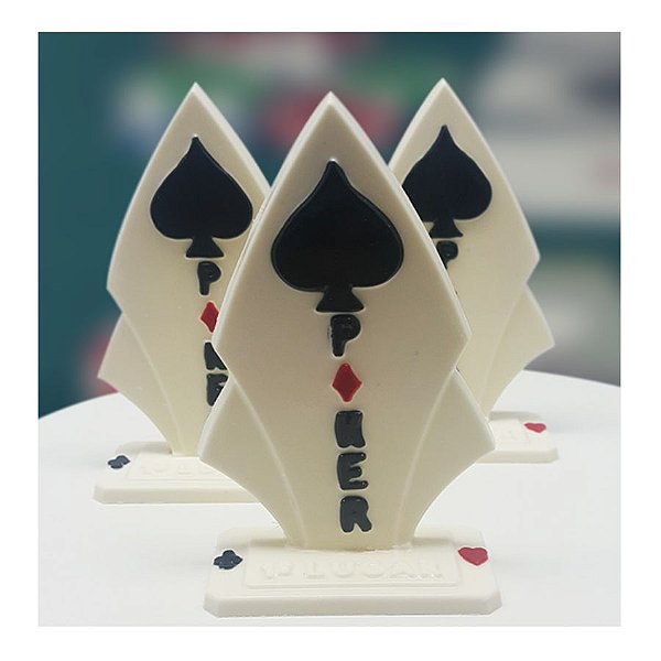 Forma de Acetato Troféu Poker 9536 BWB