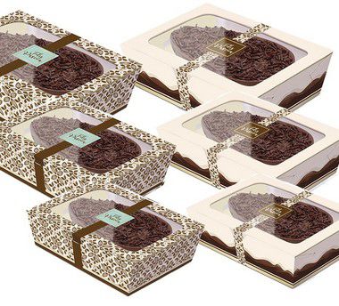 Caixa Practice para Meio Ovo Chocolate Marfim Sortido - 06 unidades - Cromus Páscoa