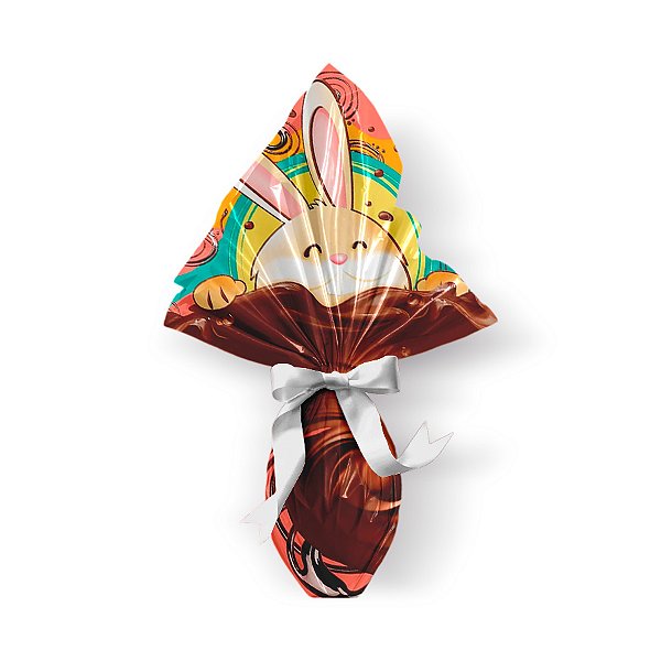 Saco Express 44x44cm para Ovos de 500g a 750g - Sunset - 05 unidades - Cromus Páscoa