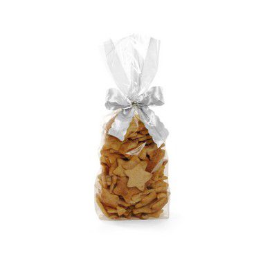 Saco Sanfonado Incolor 8,5x30cm - 25 unidades - Cromus Festas - Rizzo