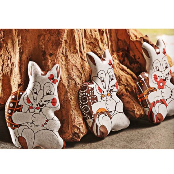 Blister Decorado com Transfer Coelho BLP0106 Stalden Rizzo Confeitaria