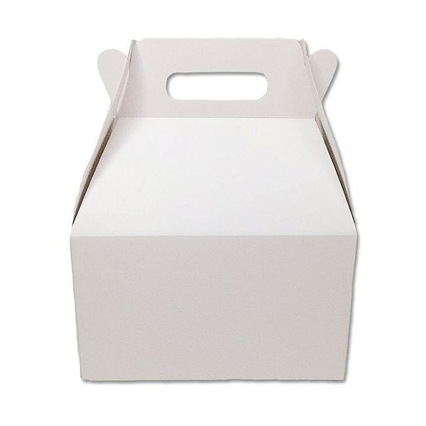 Caixa Sacolinha S11 (16x10,2x9,5cm) Branca 10 unidades Assk Rizzo Embalagens