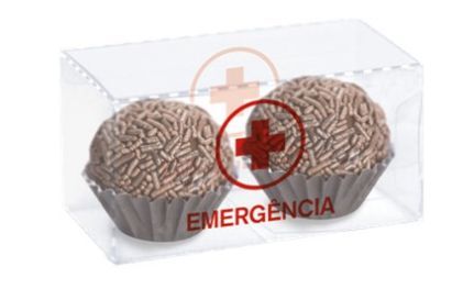 Caixa Clean 2 Emergência 8 x 4 x 4cm - 10 unidades - Cromus