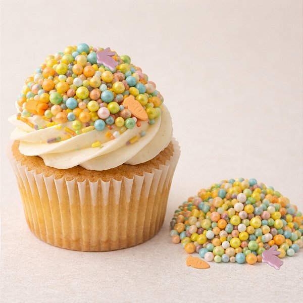 Mini Confeito - Sprinkles Páscoa - 60 gramas - Abelha Confeiteira - Rizzo Confeitaria