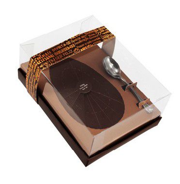 Caixa Ovo de Colher 250g - Classic Bronze Cód 1409 - 05 unidades - Ideia Embalagens - Rizzo