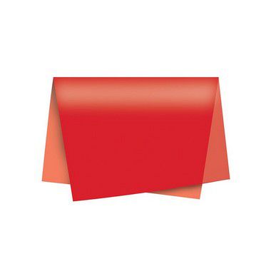 Papel de Seda - 50x70cm - Vermelho - 10 folhas - Riacho - Rizzo