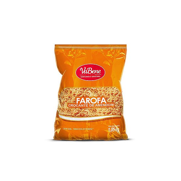 Farofa Crocante de Amendoim - 1,05Kg - VaBene - Rizzo