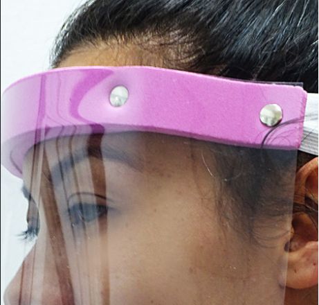 Proteção Facial Modelo Face Shield na Cor Preta - Decorart Forminhas - Rizzo