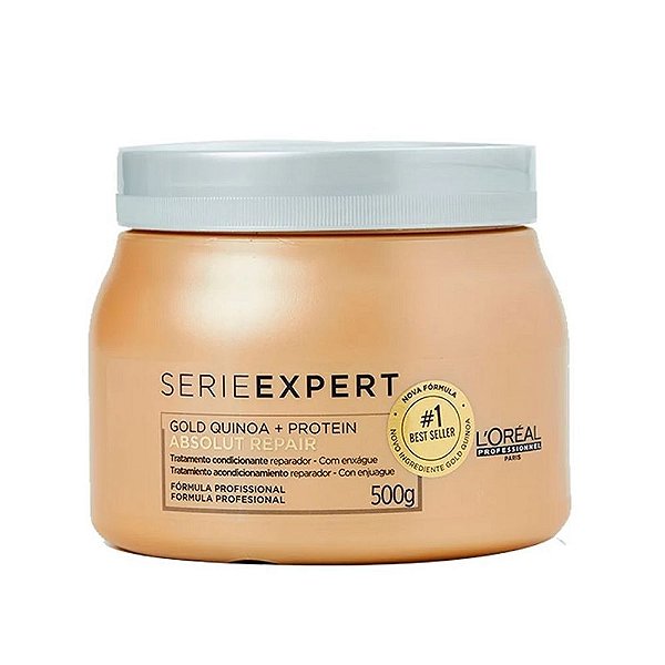 Loreal Absolut Repair Gold Quinoa Tradicional  Mask 500 Ml