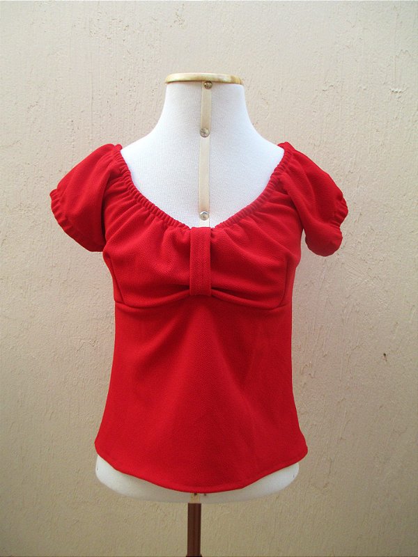 Blusa Ciganinha Pin Up - Lisa