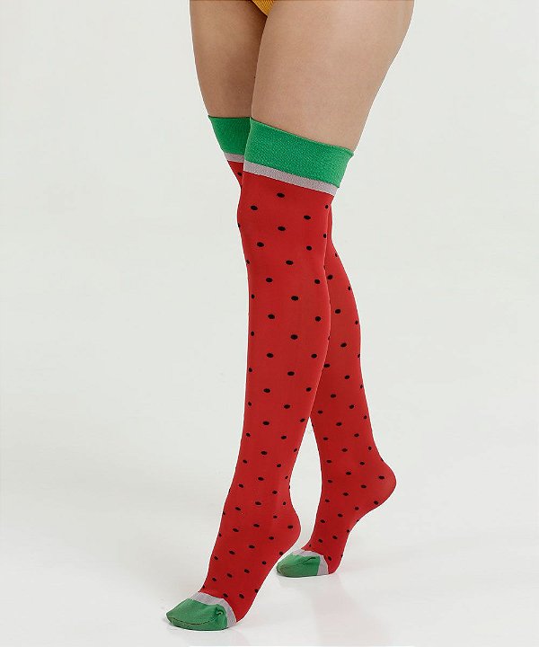 meia calça plus size colorida