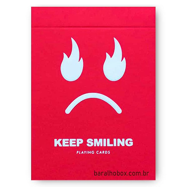 Baralho Keep Smiling Red V2
