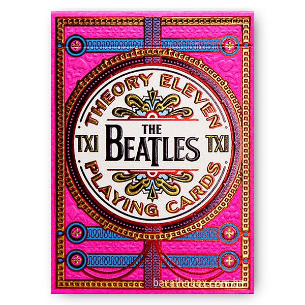 Baralho The Beatles Rosa (Pink)