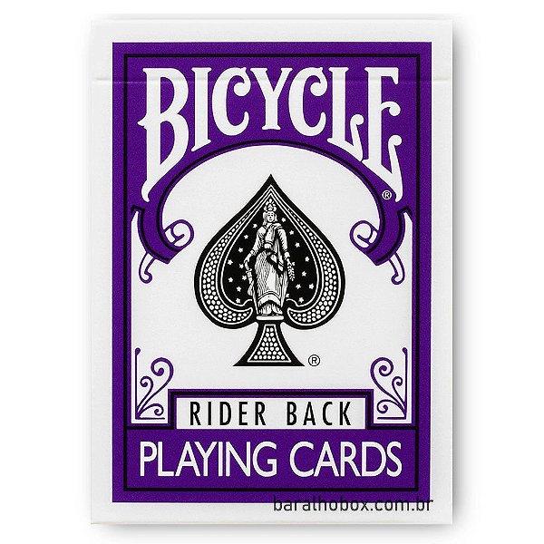 Baralho Bicycle Rider Back Roxo