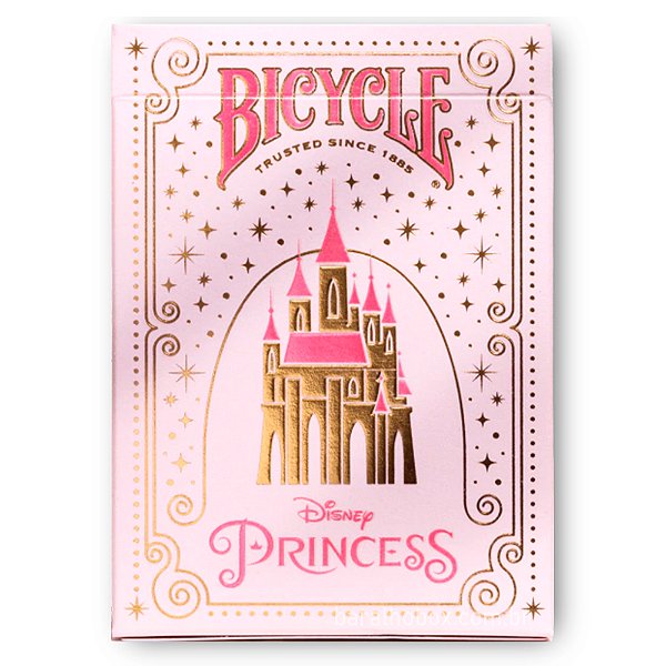Baralho Bicycle Disney Princesas Rosa