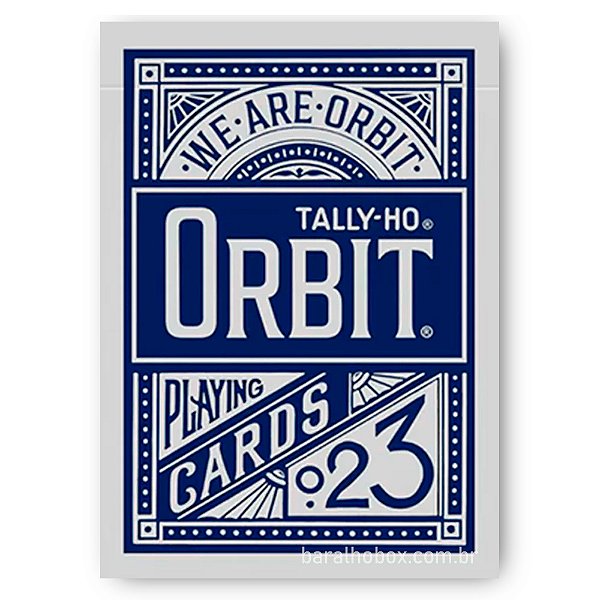 Baralho Orbit Tally Ho Circle Azul