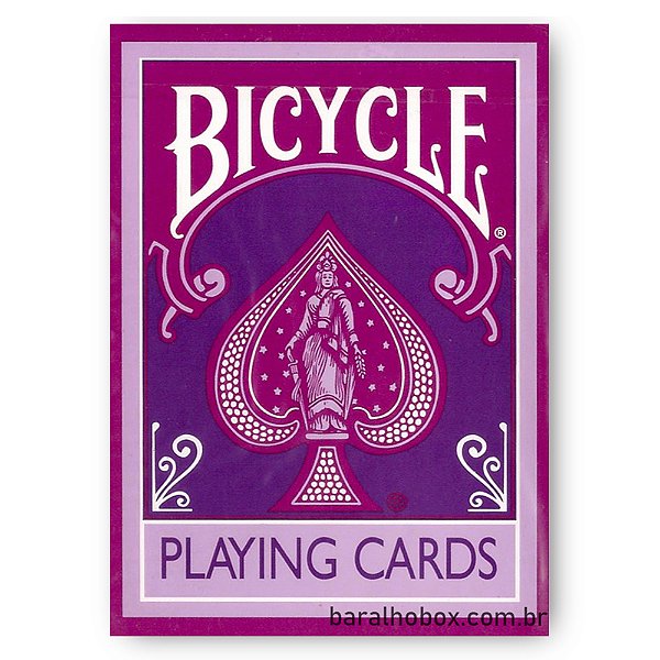 Baralho Bicycle Fashion Lilás (Selo Azul)