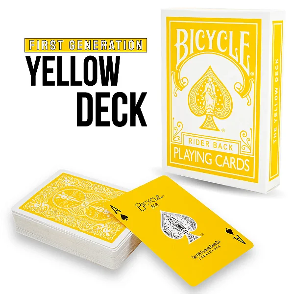 Baralho Bicycle The Yellow Deck