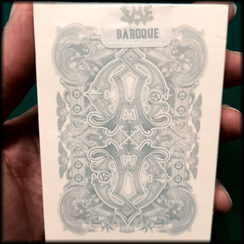 Baralho White Baroque Deck (Criss Angel)