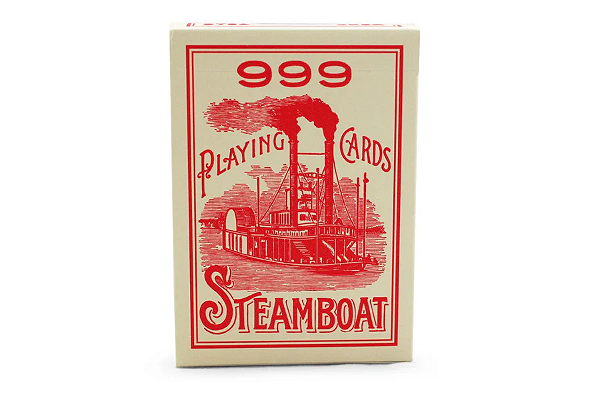 Baralho Steamboat 999 Vermelho