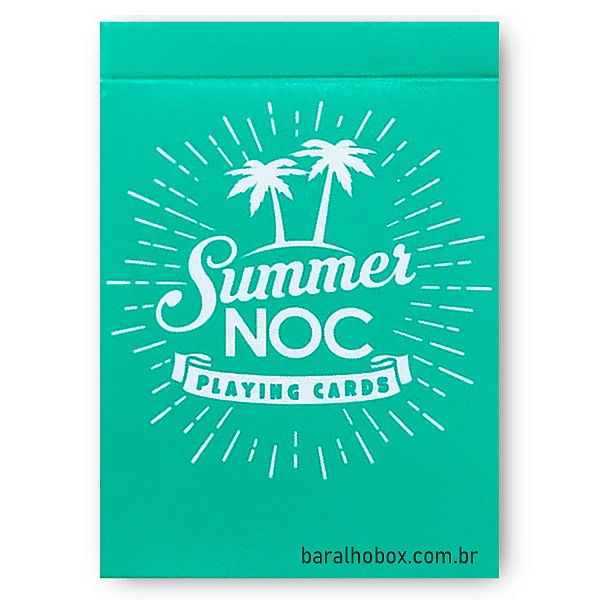 Baralho Summer NOC Pro Sunrise Teal