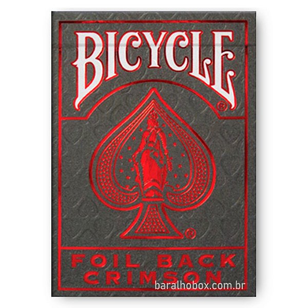 Baralho Bicycle Crimson Luxe