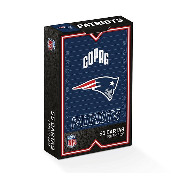 Baralho Copag NFL - New England Patriots